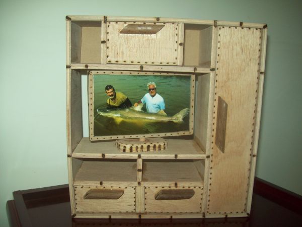 Mini Estante/Mini TV de LCD